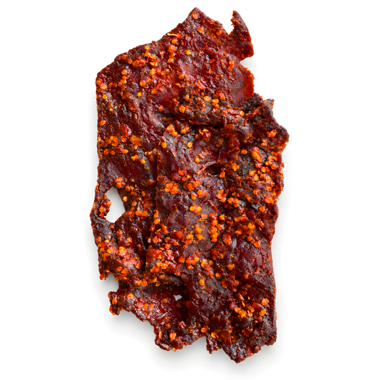 Kilishi 100g - Spicy Beef Jerky African Fresh Dried Meat Deliciously Tasty Nigerian Snack